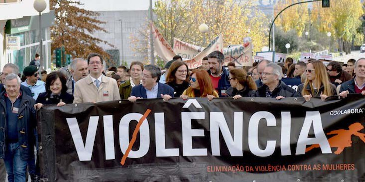 Cerca de 2000 pessoas marcharam contra a violência na Covilhã