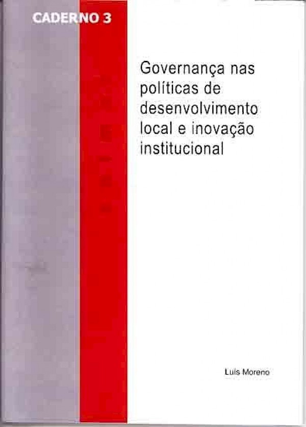 Governança nas Políticas de Desenvolvimento Local e Inovação Institucional