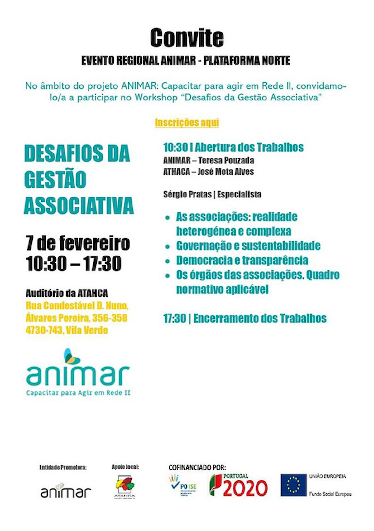 Encontro de associados da rede Animar - Região Centro