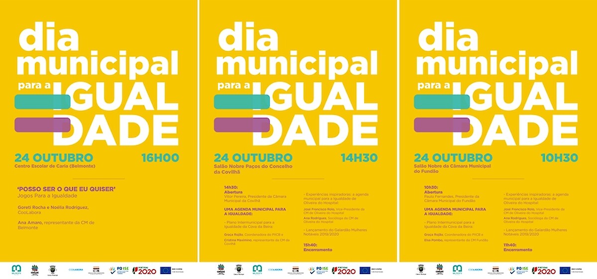 Plano Intermunicipal para a Igualdade da Cova da Beira e Galardão das Mulheres Notáveis