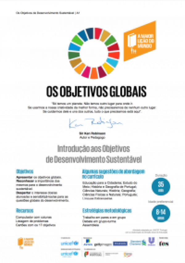 Atividade - Introdução ODS 8 - 14