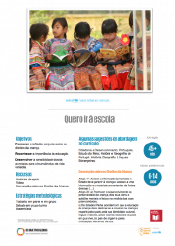 Atividade - Quero ir à Escola