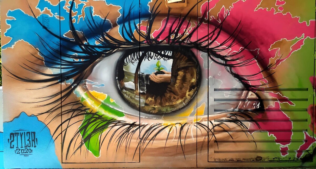 Campanha Rumo a 2030 alia a arte urbana aos ODS