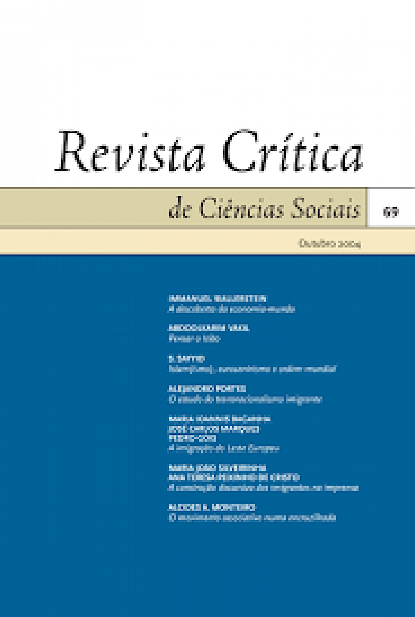 Renunciar à autonomia ou o movimento associativo numa encruzilhada. O exemplo das Iniciativas de Desenvolvimento Local (IDL’s) em Portugal