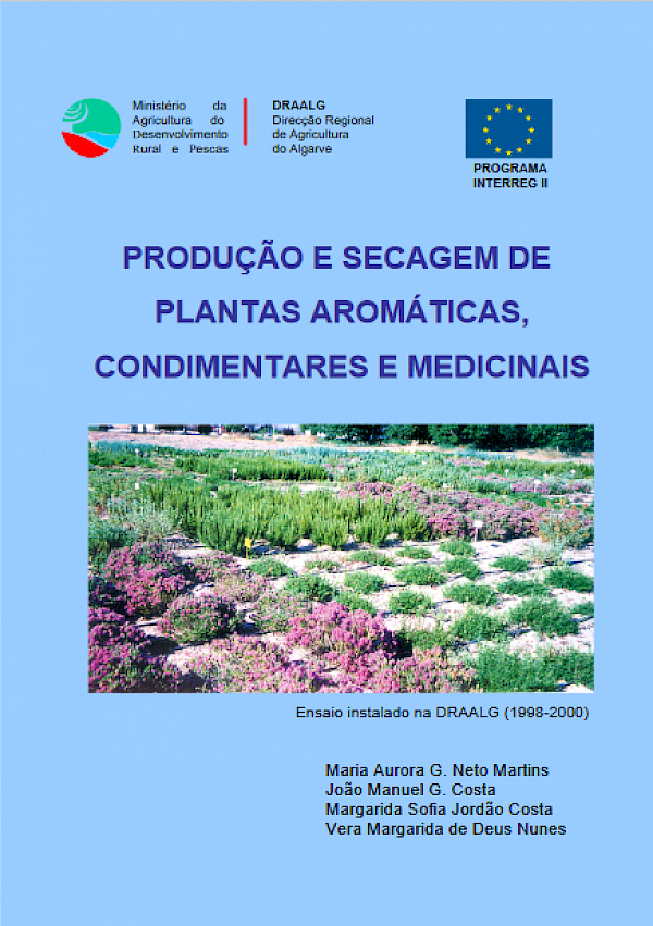 Produção e secagem de plantas aromáticas, condimentares e medicinais