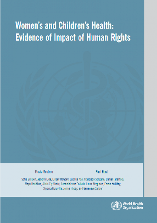 Women’s and children’s health: evidence of impact of human rights
