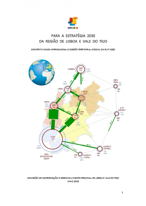 Para a Estratégia 2030 da Região de Lisboa e Vale do Tejo