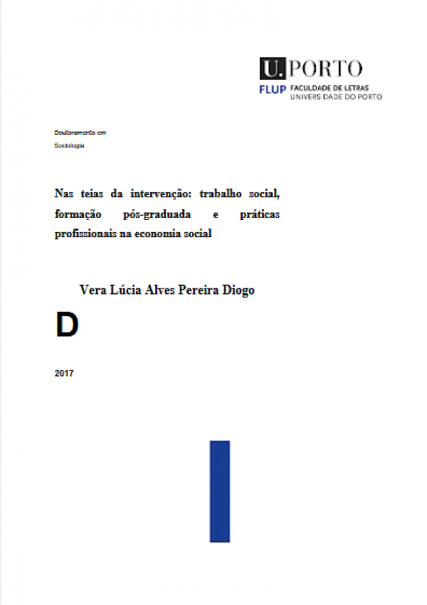 Nas teias da intervenção: trabalho social, formação pós-graduada e práticas profissionais na economia social