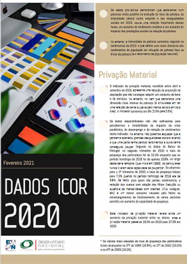 Inquérito ao Rendimento e Condições de Vida 2021