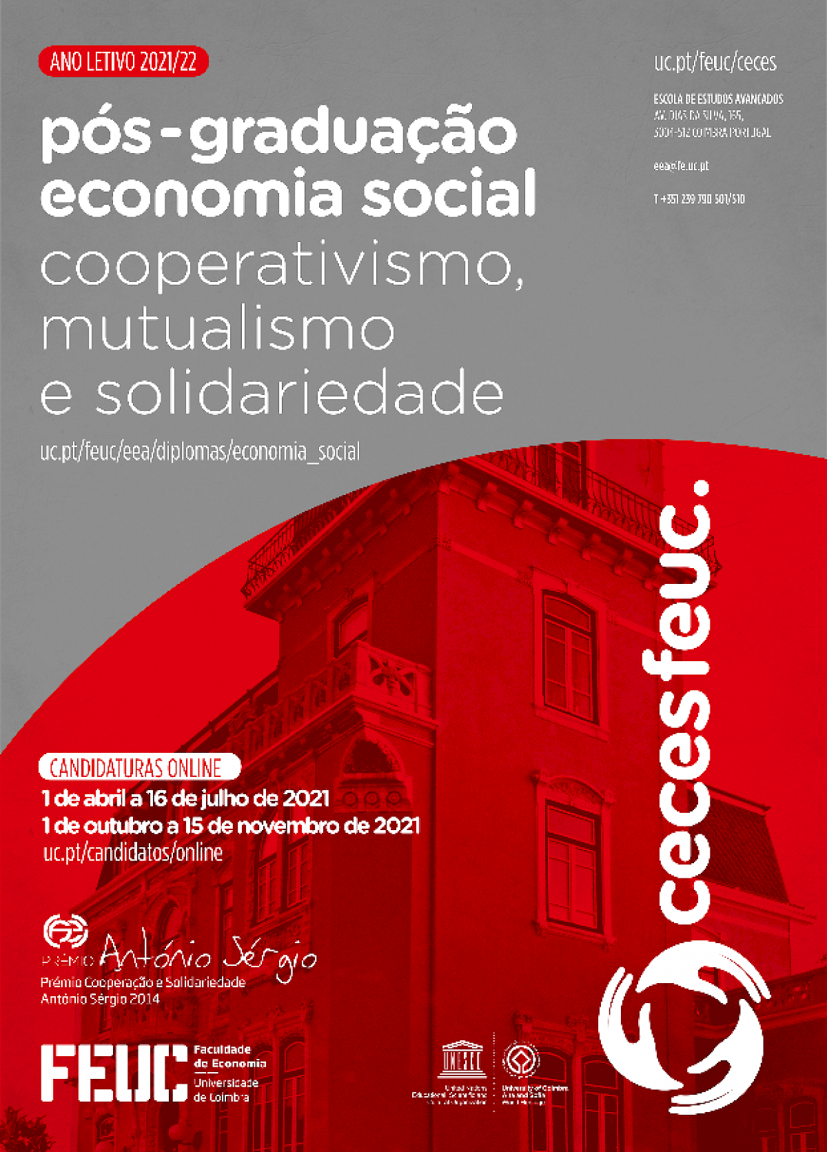 Pós-Graduação em Economia Social - Cooperativismo, Mutualismo e Solidariedade