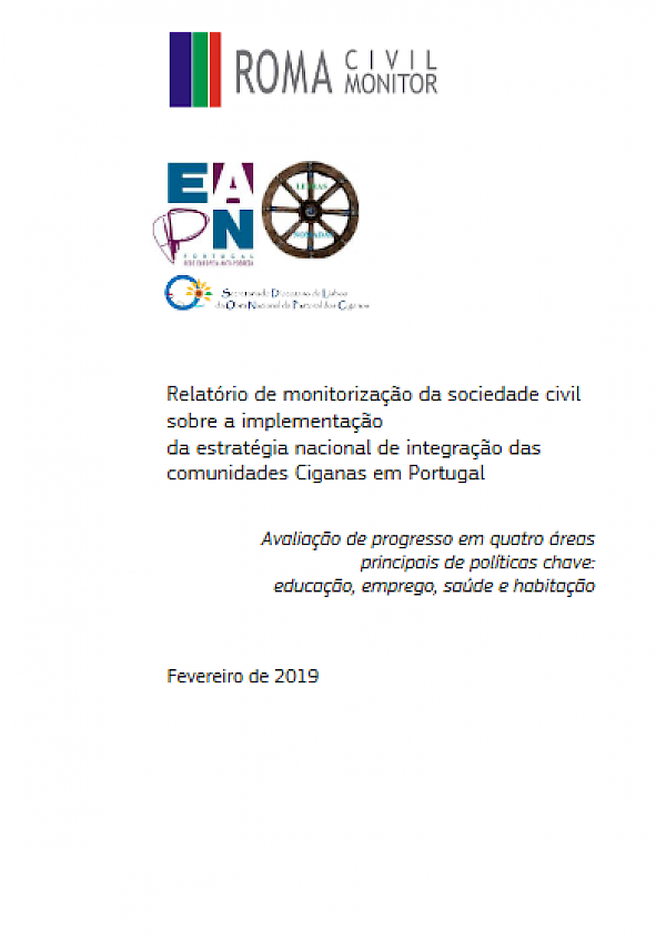 Relatório de monitorização da sociedade civil sobre a implementação da estratégia nacional de integração das comunidades Ciganas em Portugal