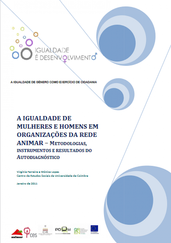 A igualdade de mulheres e homens em organizações da rede Animar – metodologias, instrumentos e resultados do autodiagnóstico