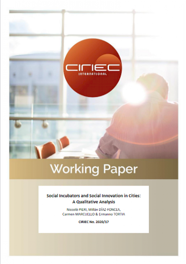 Social Incubators and Social Innovation in Cities: A Qualitative Analysis