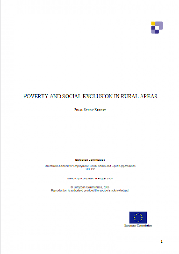Poverty and social exclusion in rural areas - Final Study Report