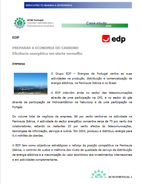 Preparar a economia do carbono - eficiência energética em alerta vermelho