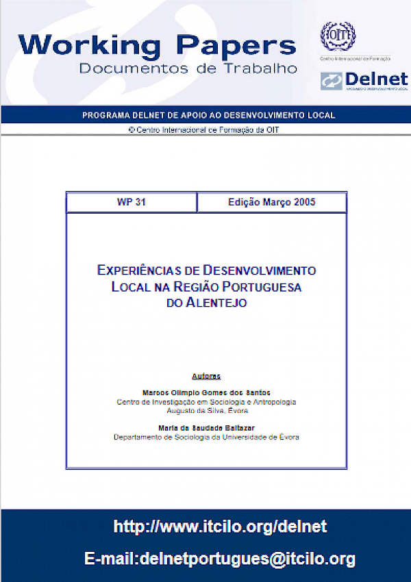 Experiências de desenvolvimento local na região portuguesa do Alentejo