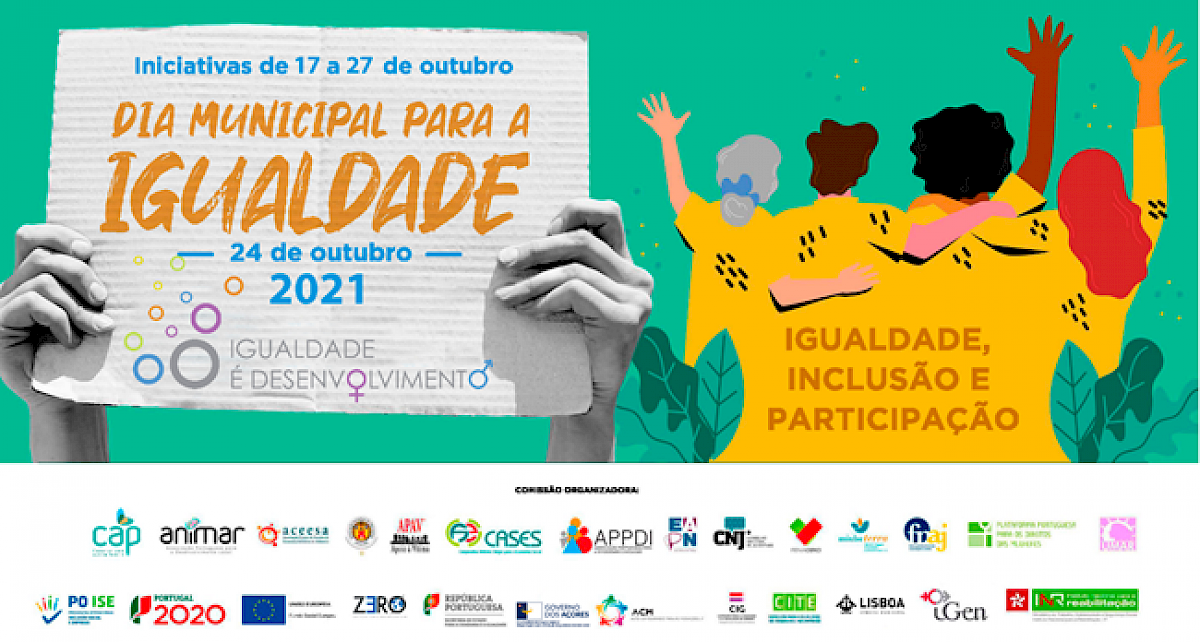 Dia Municipal para a Igualdade 2021 - Nota de Imprensa