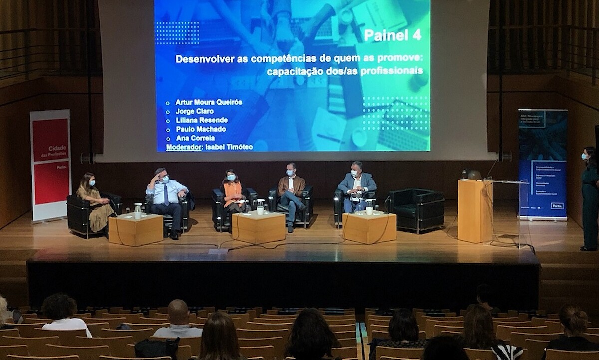 Animar presente na sessão de encerramento Ação NEET - Cidade das Profissões