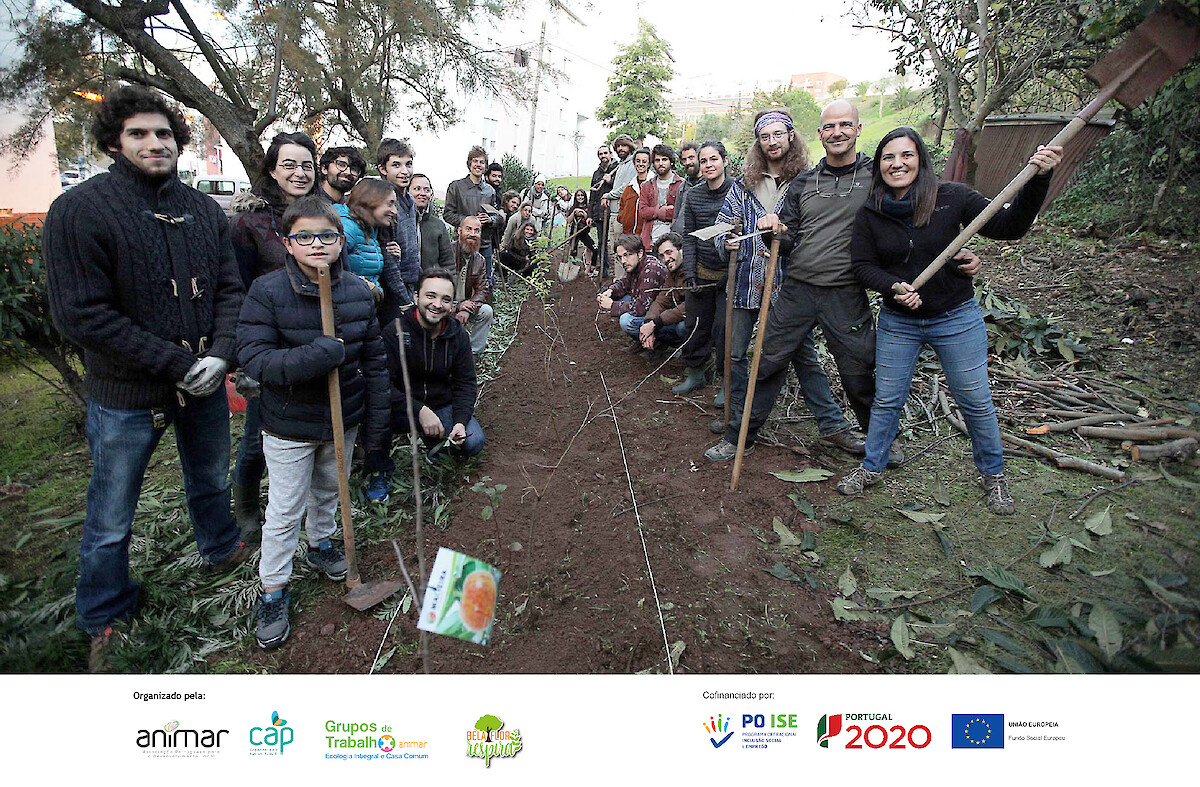 Visita InterPares à Agrofloresta Bela Flor Respira em Campolide - Grupo de Trabalho Ecologia Integral e Casa Comum | 09 dezembro'21