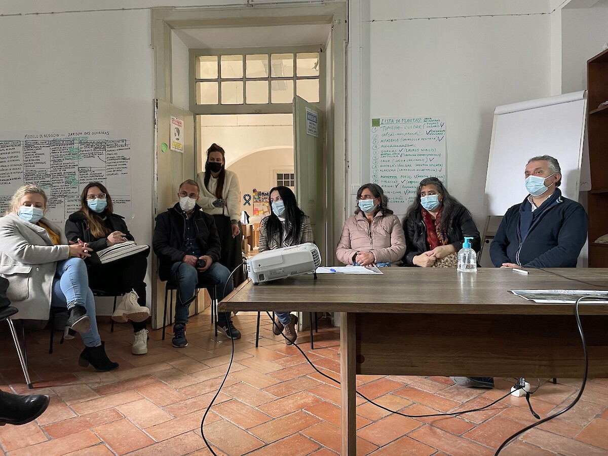 Ação de encerramento da formação "Capacitação de guias de valorização da identidade e património de aldeia" em Moura