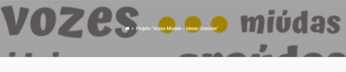 Projeto”Vozes miúdas – Ideias graúdas” | Questão de Igualdade – Associação para a Inovação Social