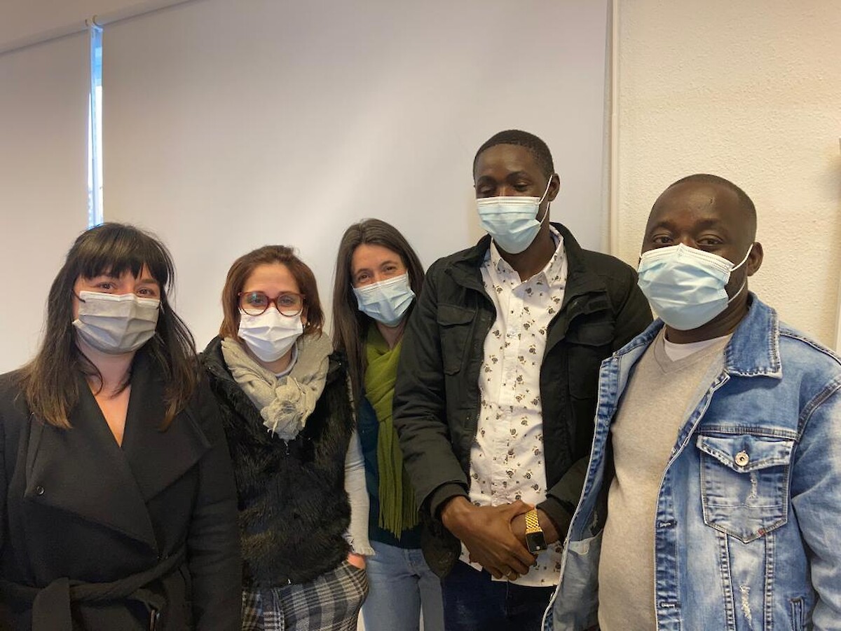 Animar recebeu a visita de Ussumane Sadjo