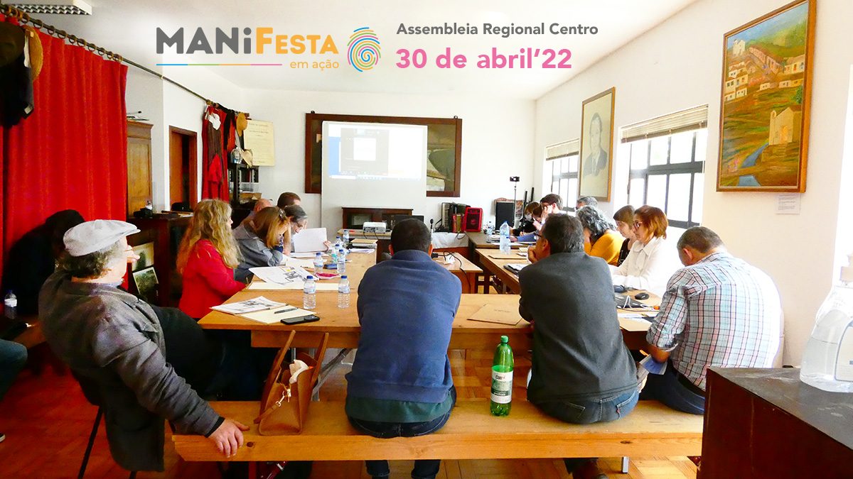 Aconteceu a primeira Assembleia Regional MANIFesta - Centro