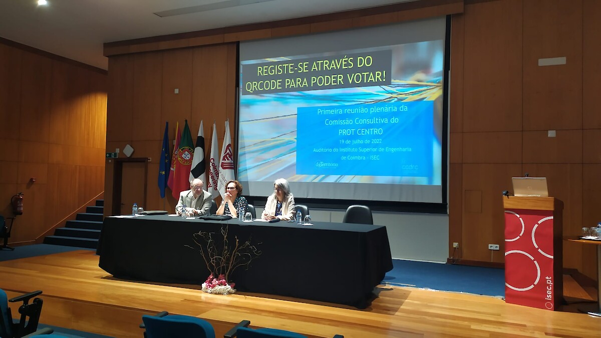 Animar integra Comissão Consultiva do PROT Centro