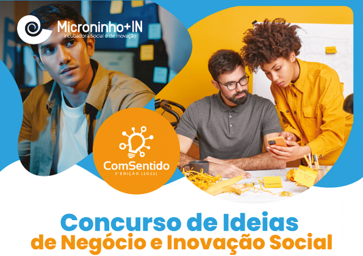 Microninho+IN | Concurso de Ideias ComSentido | ADSCCL - Associação de Desenvolvimento Social e Cultural dos Cinco Lugares