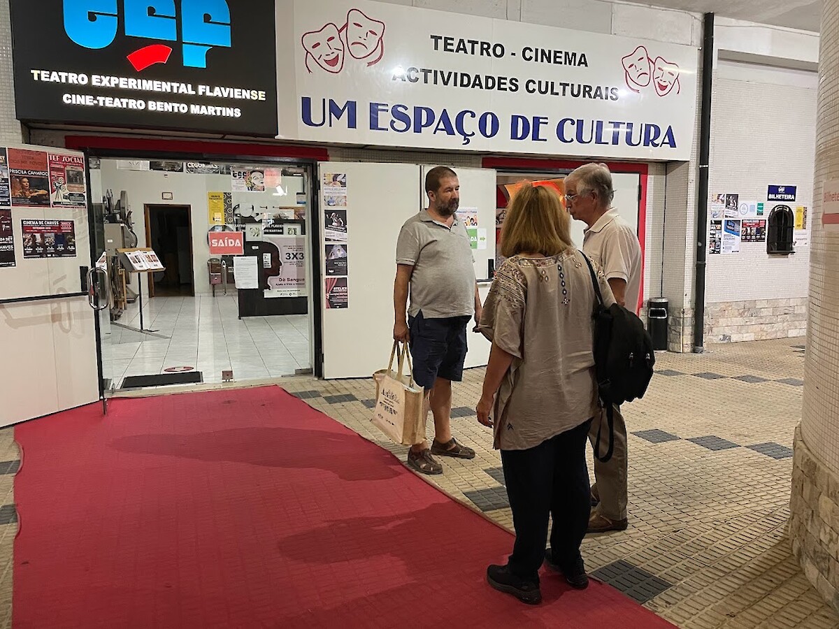 No dia 2 de setembro de 2022, uma equipa da Animar visitou o TEF-Teatro Experimental Flaviense