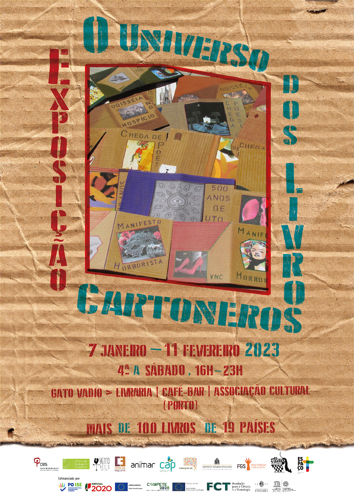 2ª edição | Exposição Universo Cartonero - Porto | 7 de janeiro a 11 de fevereiro 2023