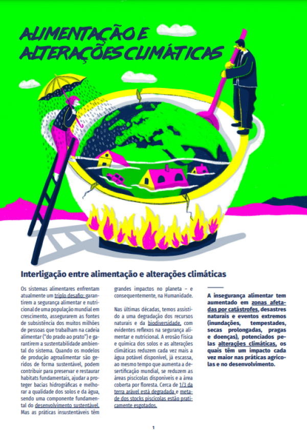 Alimentação e Alterações Climáticas | Projeto Our Food Our Future | IMVF