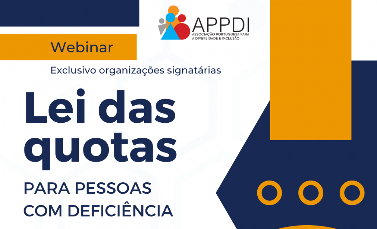 Webinar Lei das quotas para a integração de pessoas com deficiência